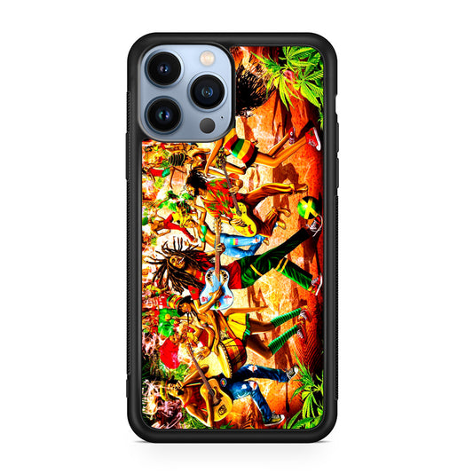 Bob Marley Reggae iPhone 13 Pro / 13 Pro Max Case