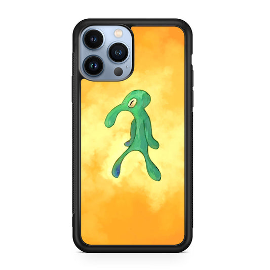 Bold and Brash Squidward Painting iPhone 13 Pro / 13 Pro Max Case