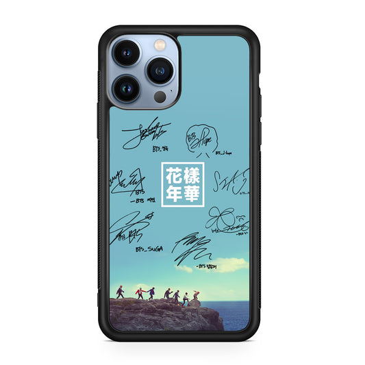 BTS Signature iPhone 13 Pro / 13 Pro Max Case