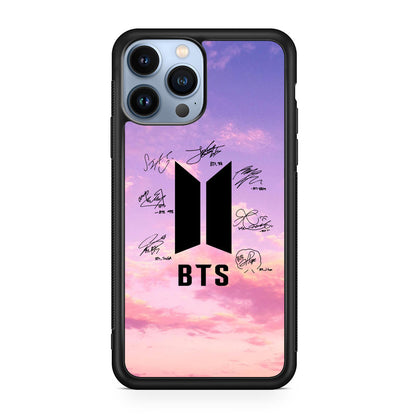 BTS Signature 2 iPhone 13 Pro / 13 Pro Max Case
