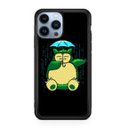 Cute Snorlax Umbrella iPhone 13 Pro / 13 Pro Max Case