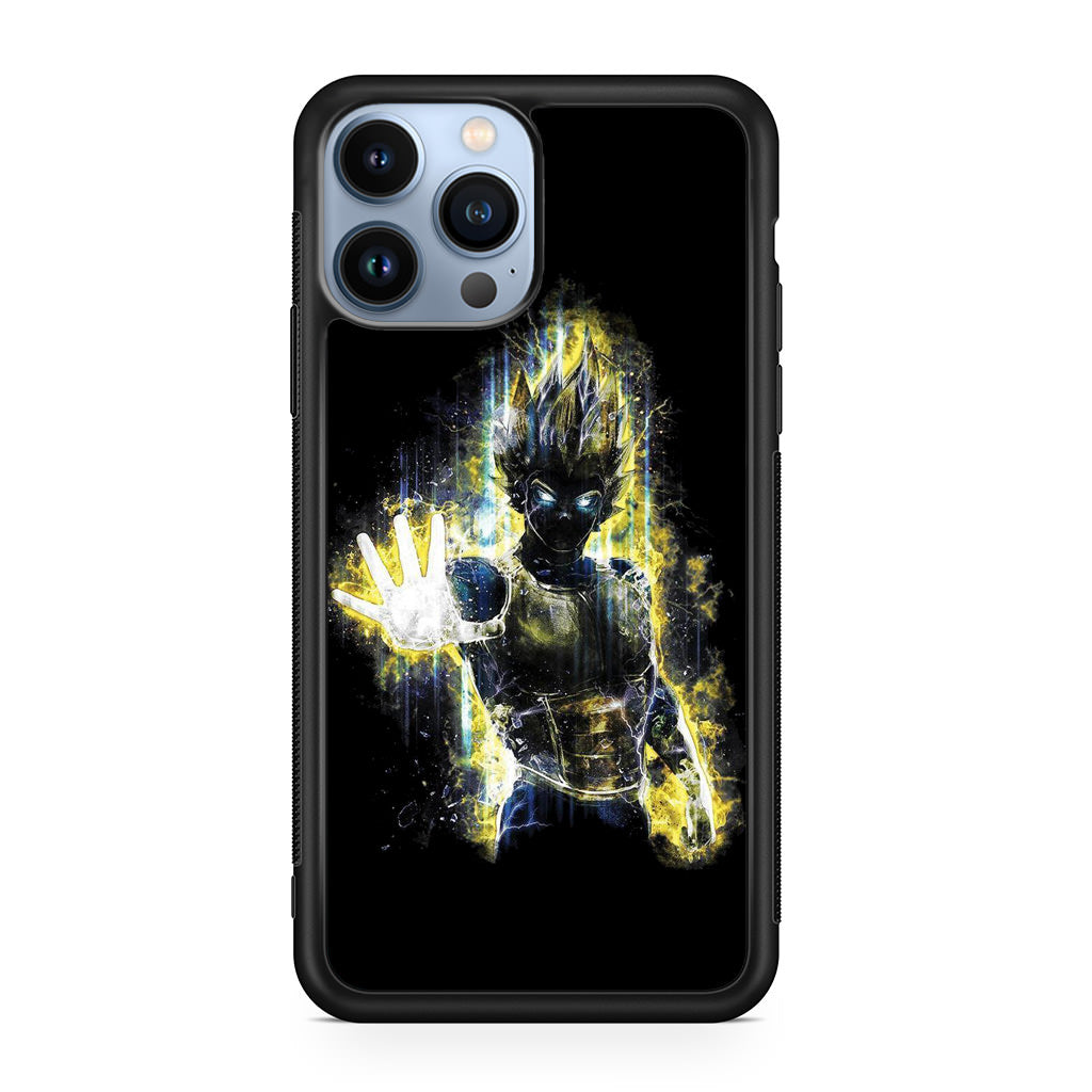 Dragon Ball Z Vegeta Bad Saiyan Prince iPhone 13 Pro / 13 Pro Max Case