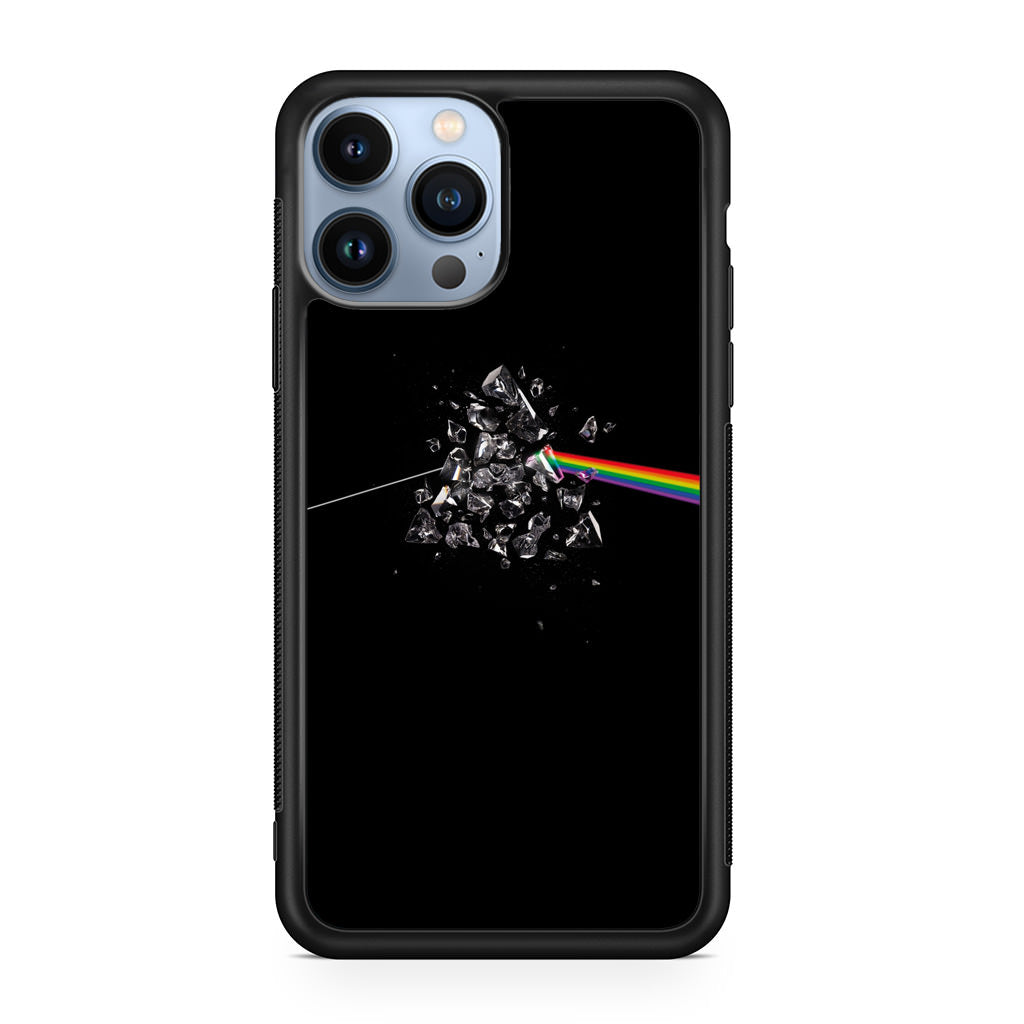 Glass Broken Light Refraction iPhone 13 Pro / 13 Pro Max Case