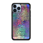 Joy Division Unknown Pleasures Colorful iPhone 13 Pro / 13 Pro Max Case
