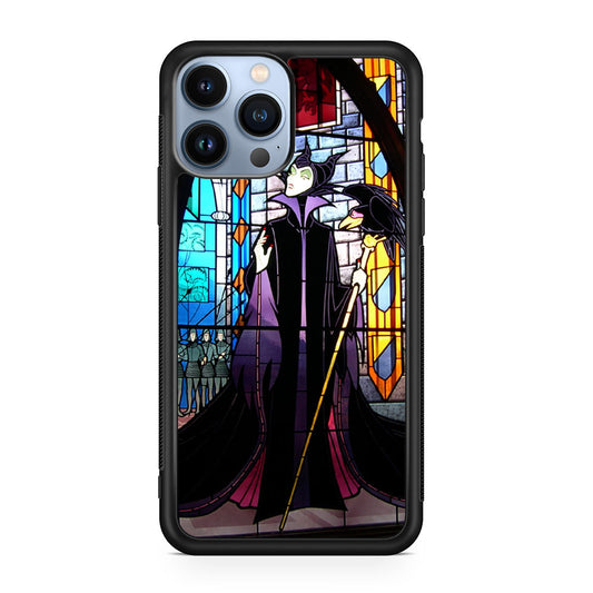 Maleficent Sleeping Beauty Glass Art iPhone 13 Pro / 13 Pro Max Case