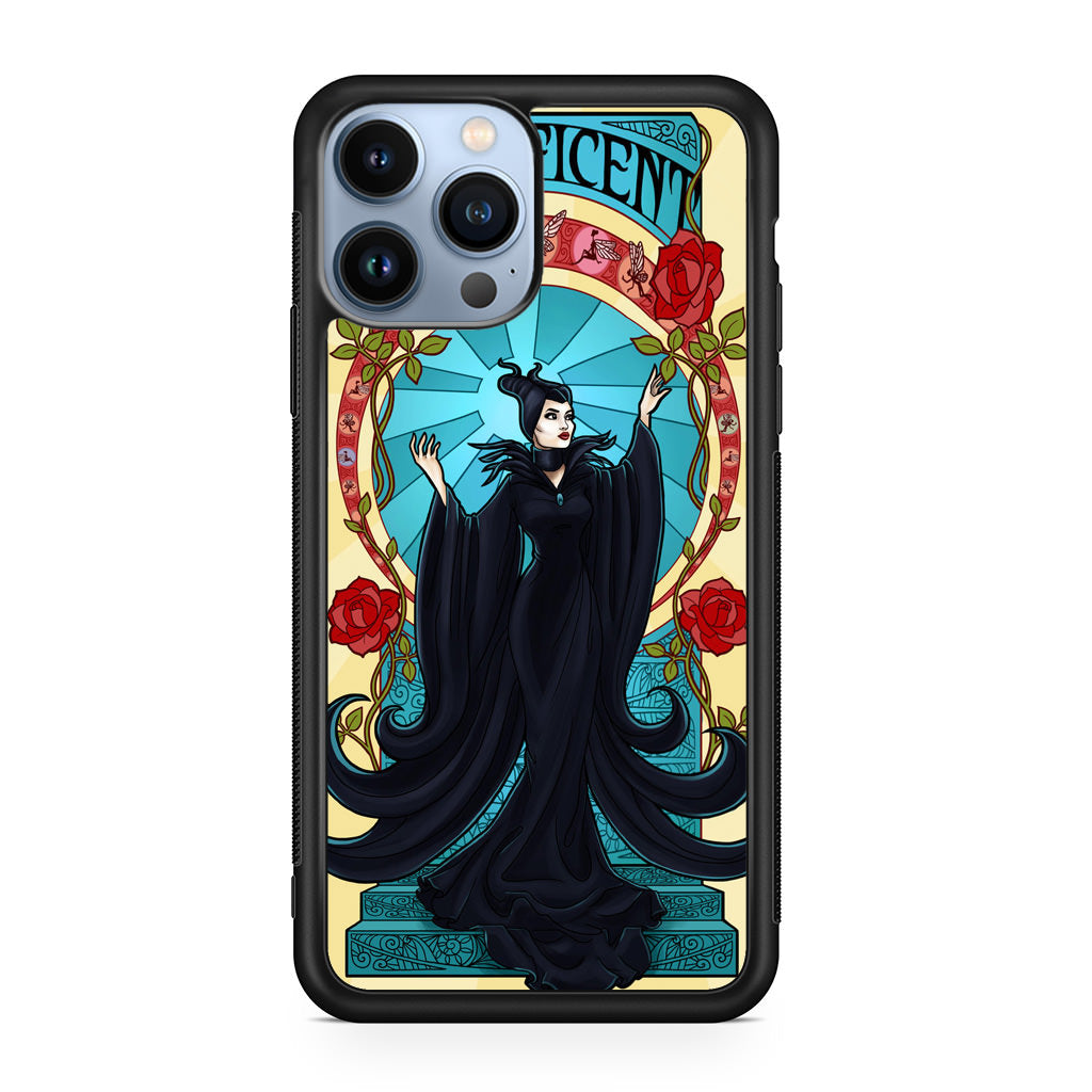 Maleficent With Flower iPhone 13 Pro / 13 Pro Max Case