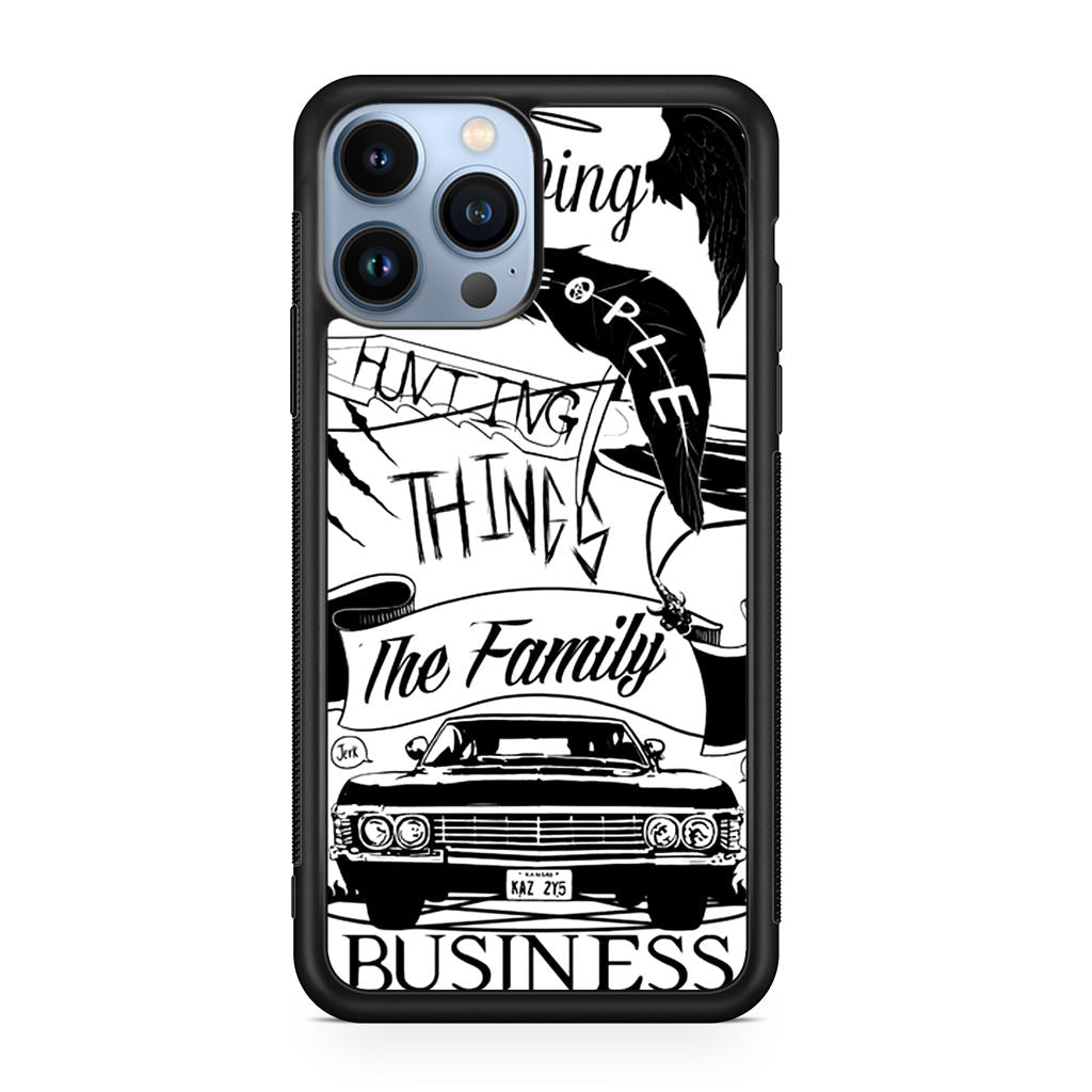 Supernatural Family Business Saving People iPhone 13 Pro / 13 Pro Max Case