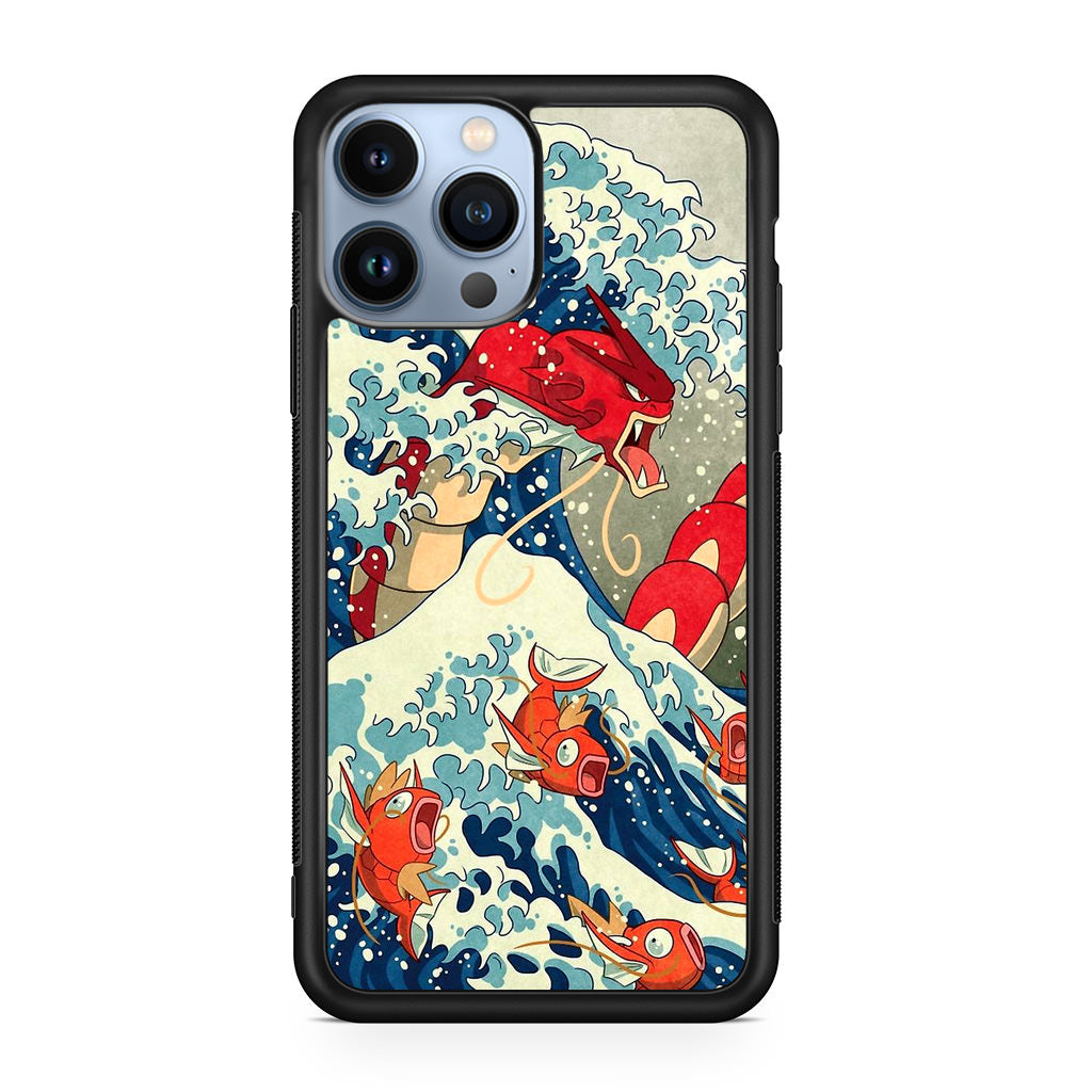 The Great Wave Of Gyarados iPhone 13 Pro / 13 Pro Max Case