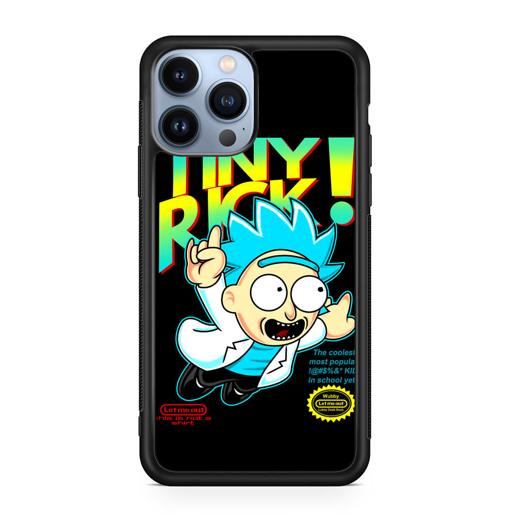 Tiny Rick Let Me Out iPhone 13 Pro / 13 Pro Max Case