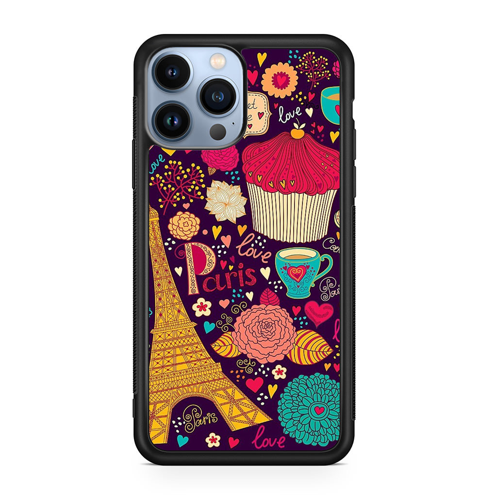 Vintage Love In Paris iPhone 13 Pro / 13 Pro Max Case