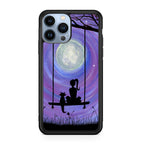 Girl Cat and Moon iPhone 13 Pro / 13 Pro Max Case