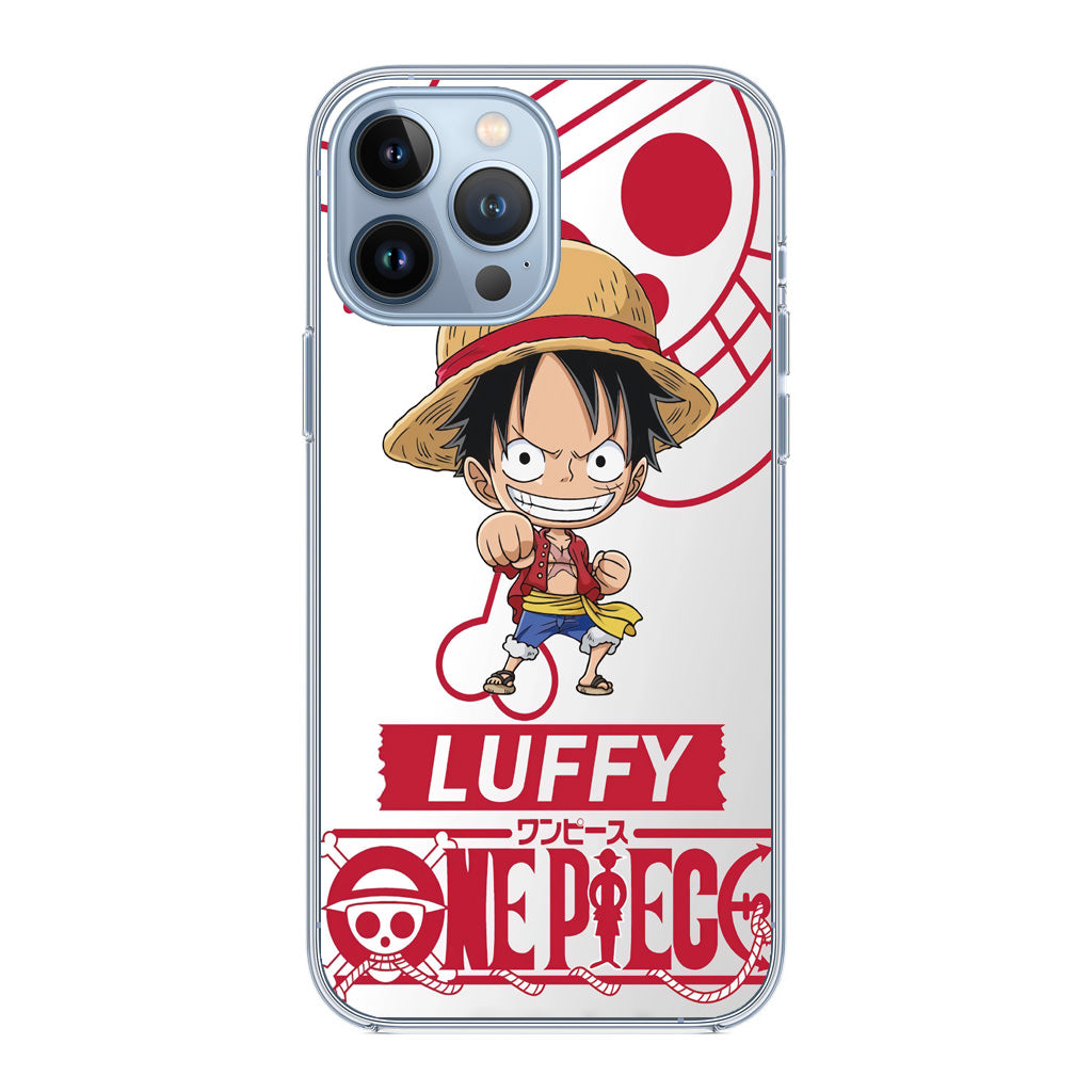 Chibi Luffy iPhone 13 Pro / 13 Pro Max Case