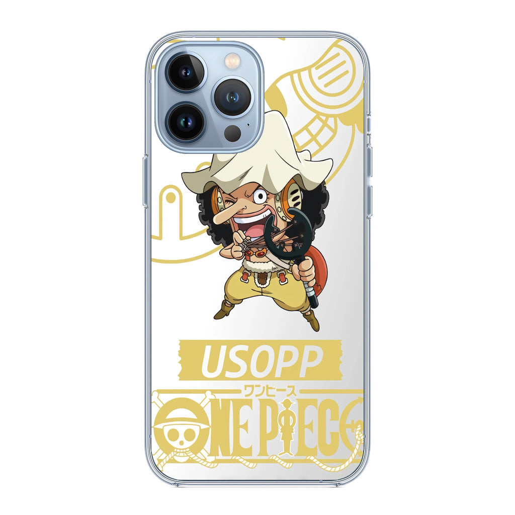 Chibi Usopp iPhone 13 Pro / 13 Pro Max Case