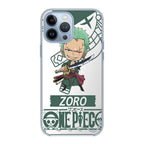 Chibi Zoro iPhone 13 Pro / 13 Pro Max Case