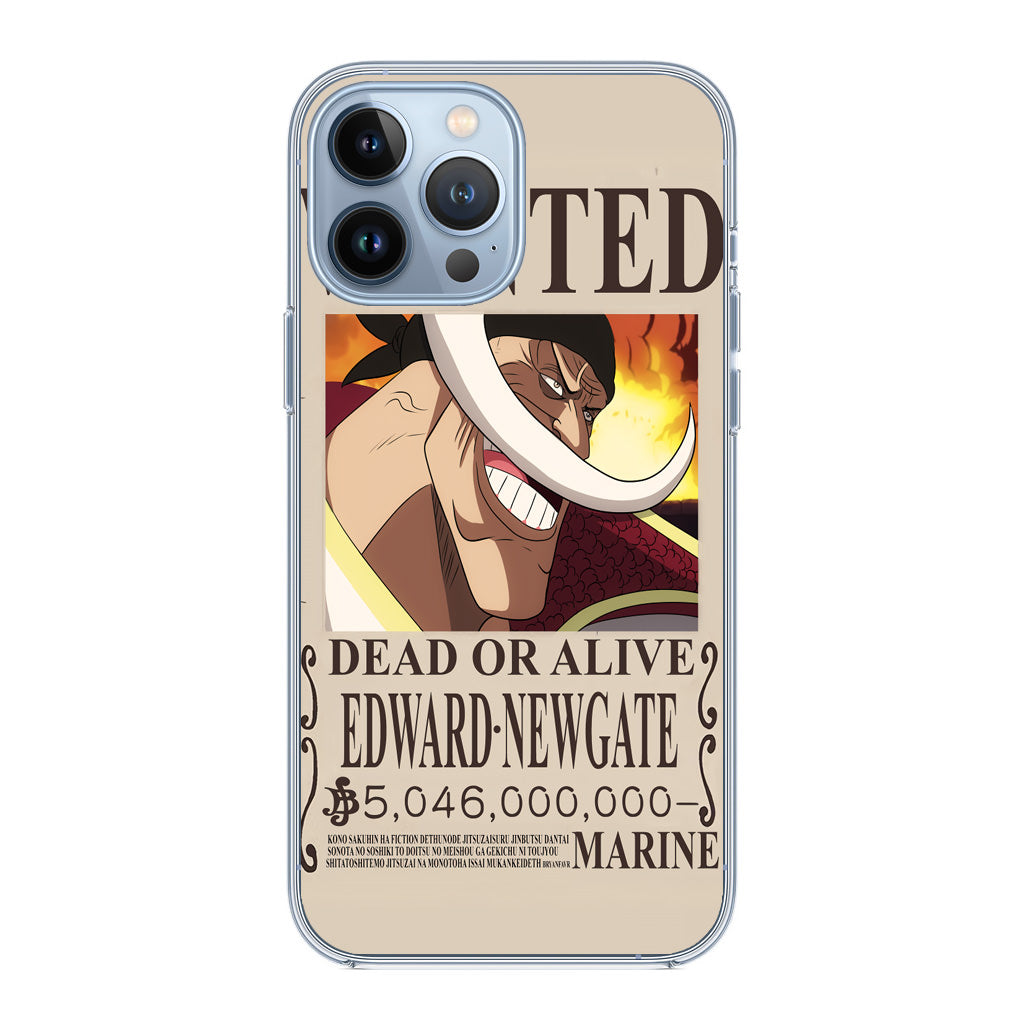 Edward Newgate Bounty iPhone 13 Pro / 13 Pro Max Case