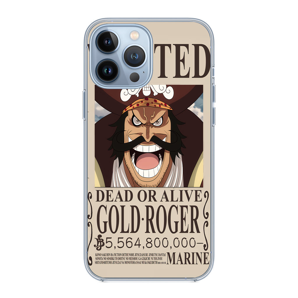 Gold Roger Bounty iPhone 13 Pro / 13 Pro Max Case