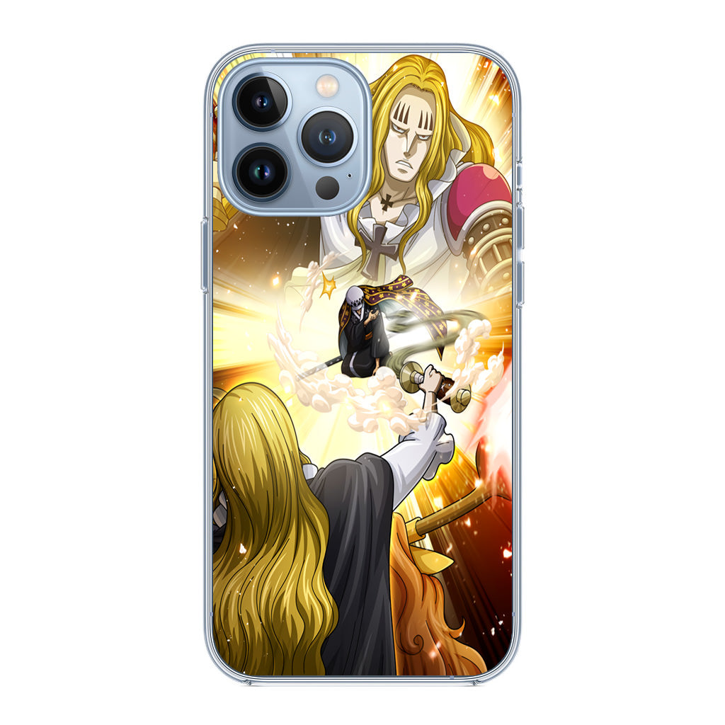 Hawkins Attacks Trafalgar Law iPhone 13 Pro / 13 Pro Max Case