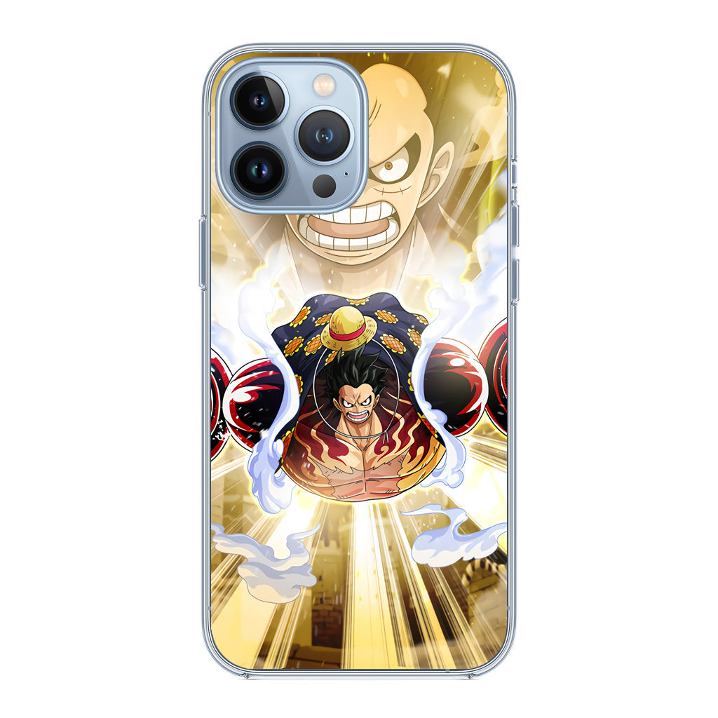 Luffy Flying Bounce Man iPhone 13 Pro / 13 Pro Max Case