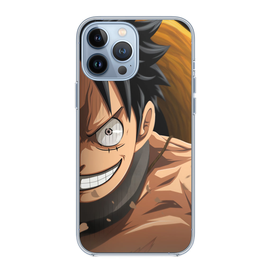Luffy Half Smile iPhone 13 Pro / 13 Pro Max Case