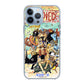 One Piece Comic Straw Hat Pirate iPhone 13 Pro / 13 Pro Max Case
