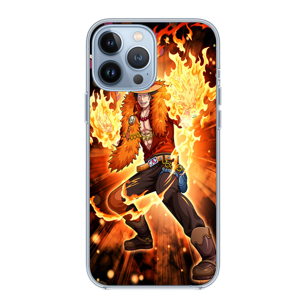 Portgas D Ace Fire Power iPhone 13 Pro / 13 Pro Max Case
