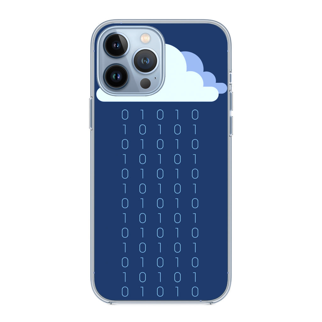 Abstract Binary Minimalist iPhone 13 Pro / 13 Pro Max Case