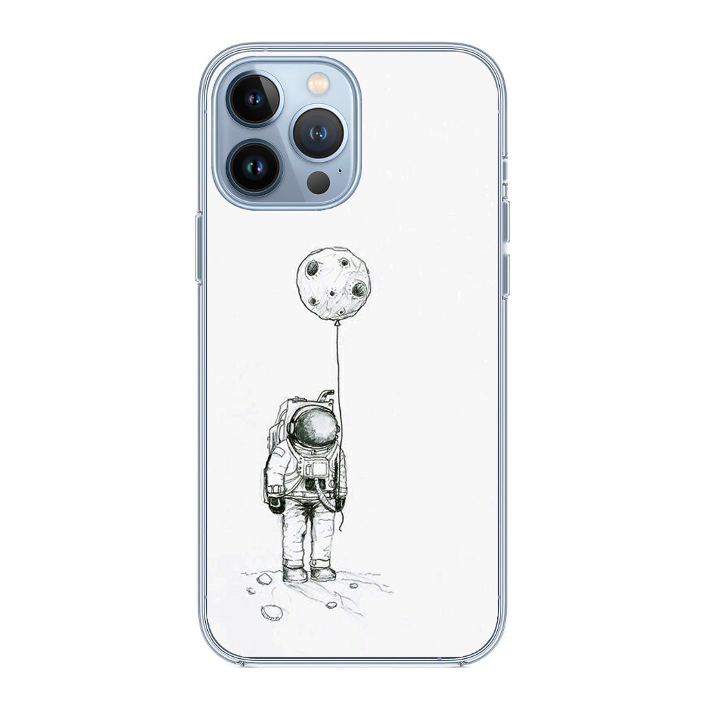 Astronaut Moon Balloon iPhone 13 Pro / 13 Pro Max Case