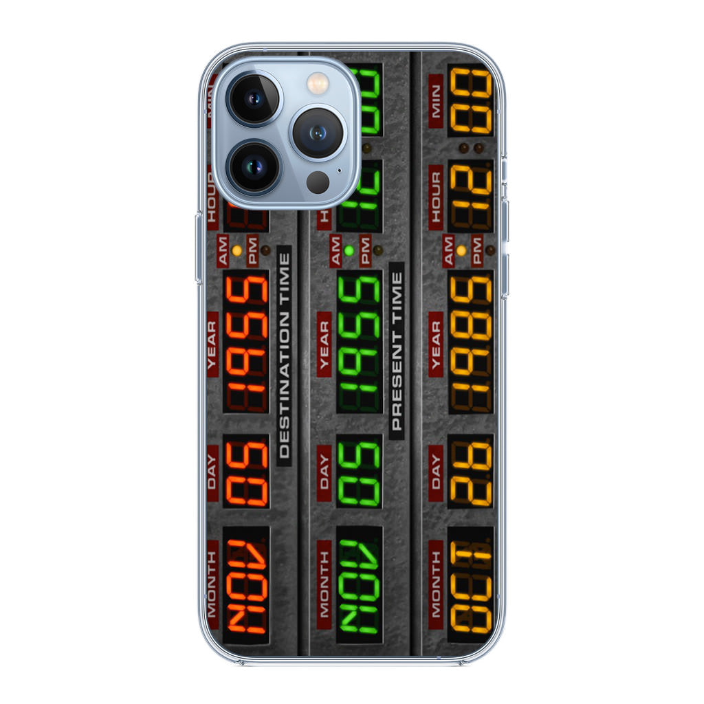 Back To The Future Time Circuits iPhone 13 Pro / 13 Pro Max Case