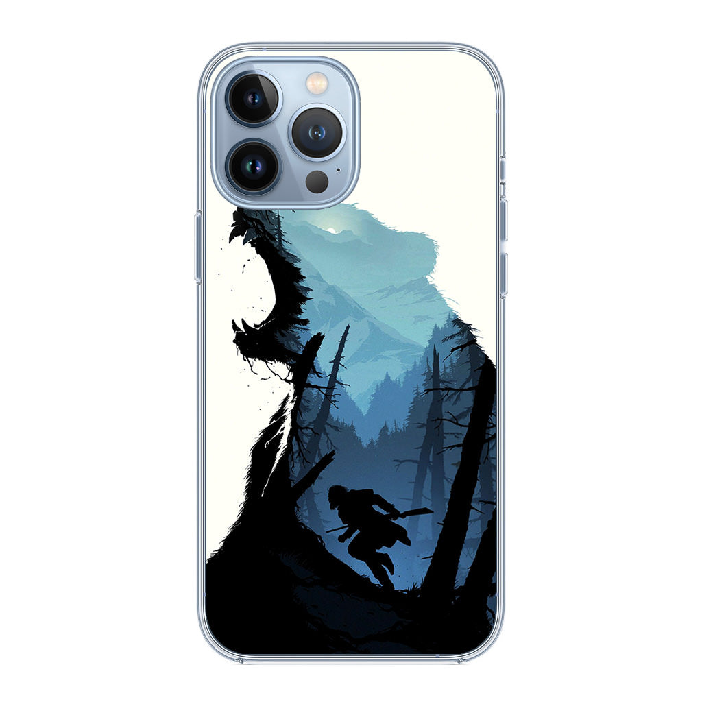 Bear Hunter Art iPhone 13 Pro / 13 Pro Max Case