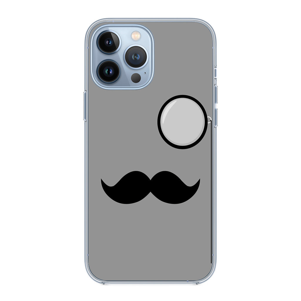 Classy Mustache iPhone 13 Pro / 13 Pro Max Case