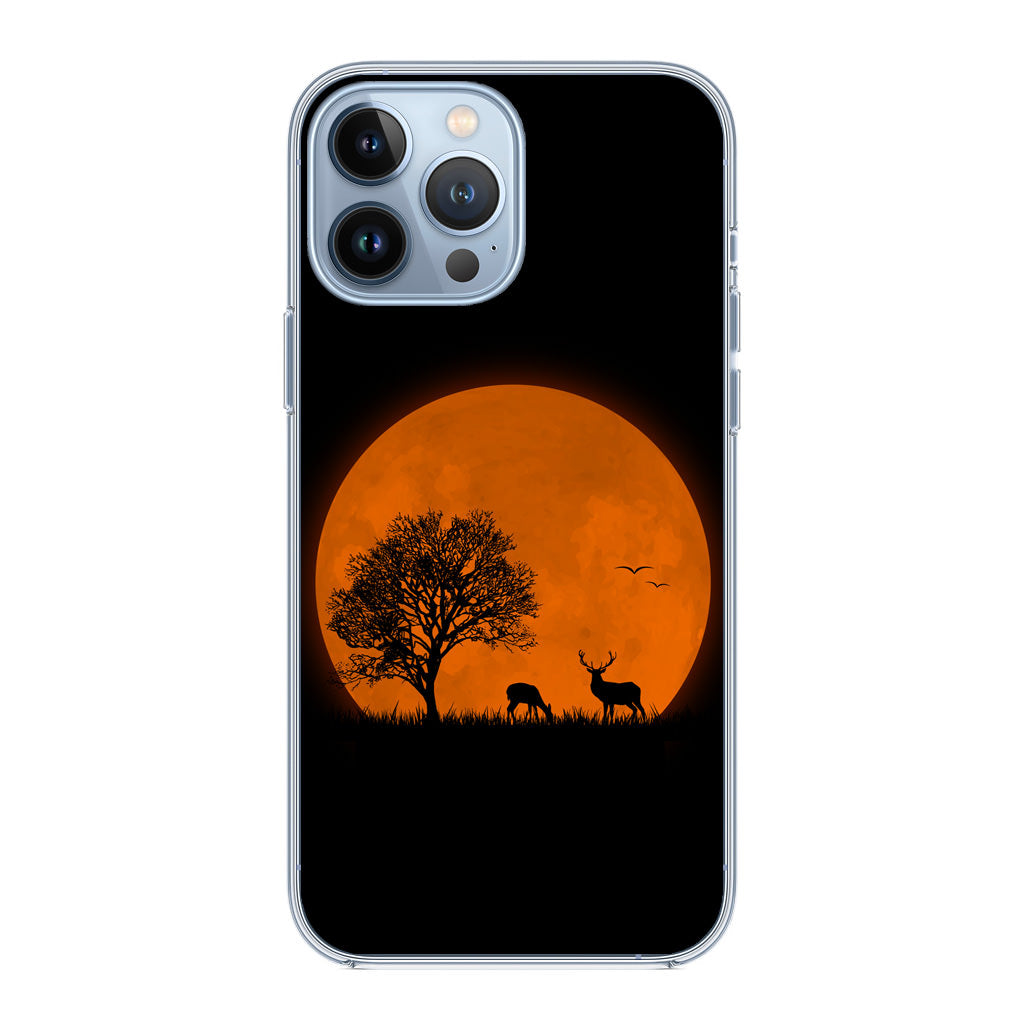 Deer Silhouette iPhone 13 Pro / 13 Pro Max Case