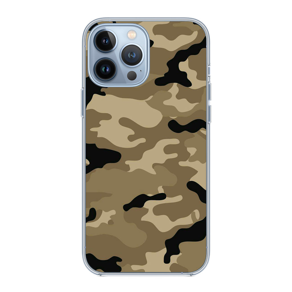 Desert Military Camo iPhone 13 Pro / 13 Pro Max Case