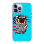 Independence Day Pug iPhone 13 Pro / 13 Pro Max Case