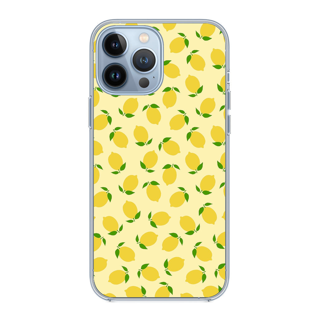 Lemons Fruit Pattern iPhone 13 Pro / 13 Pro Max Case