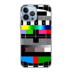 Scheme Pause TV Colorful Mesh iPhone 13 Pro / 13 Pro Max Case