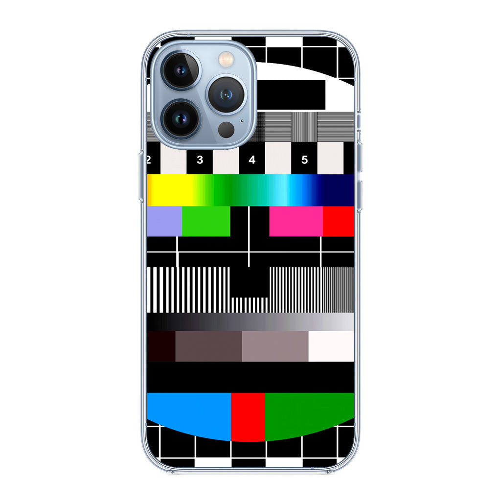 Scheme Pause TV Colorful Mesh iPhone 13 Pro / 13 Pro Max Case