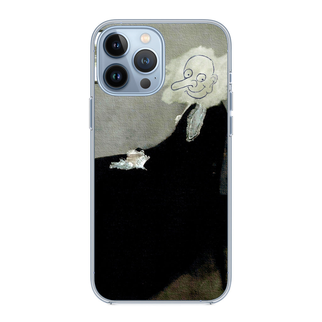 Whistler's Mother by Mr. Bean iPhone 13 Pro / 13 Pro Max Case