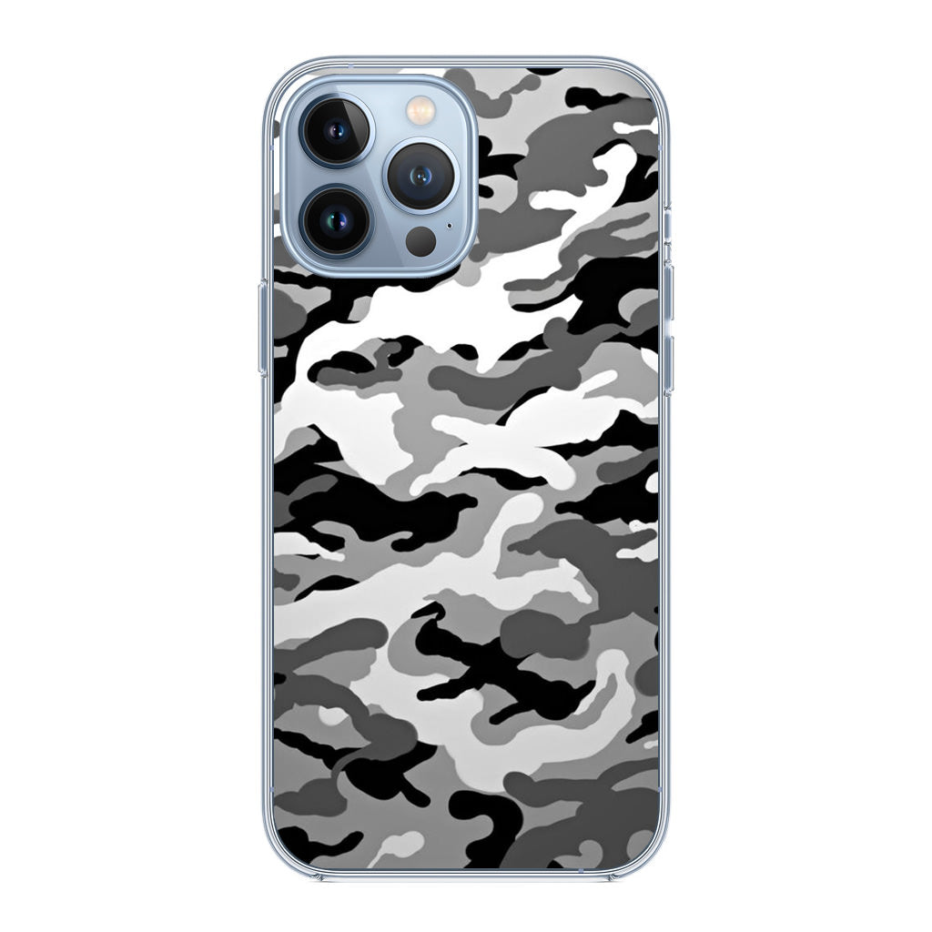 Winter Army Camo iPhone 13 Pro / 13 Pro Max Case