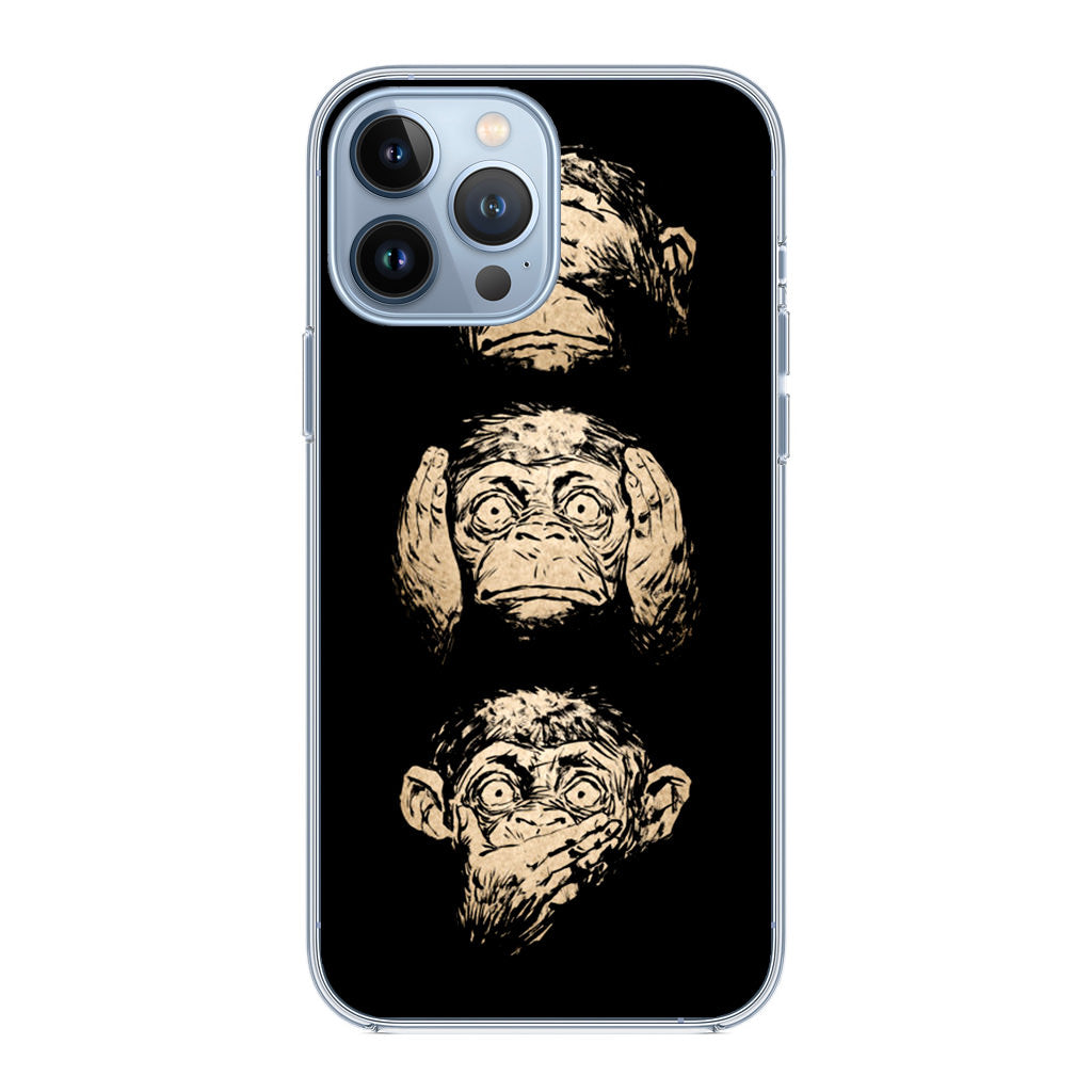 3 Wise Monkey iPhone 13 Pro / 13 Pro Max Case