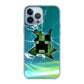 Creeper Glass Broken Green iPhone 13 Pro / 13 Pro Max Case