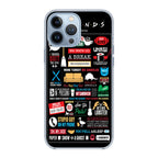 Friends TV Show Quotes Poster iPhone 13 Pro / 13 Pro Max Case