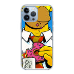 Homer Eats Donut iPhone 13 Pro / 13 Pro Max Case
