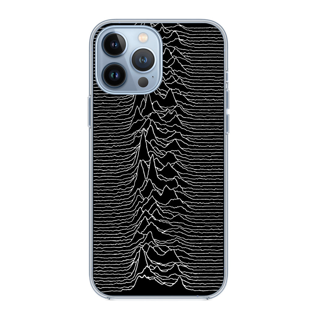 Joy Division Unknown Pleasures iPhone 13 Pro / 13 Pro Max Case