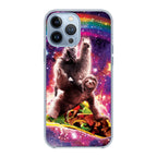 LLama Sloth And Cat Playing Together iPhone 13 Pro / 13 Pro Max Case