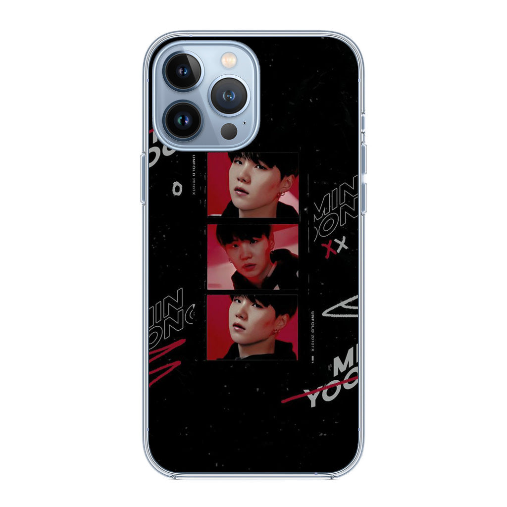 Min Yoongi iPhone 13 Pro / 13 Pro Max Case