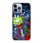 Rick And Morty Bat And Joker Clown iPhone 13 Pro / 13 Pro Max Case