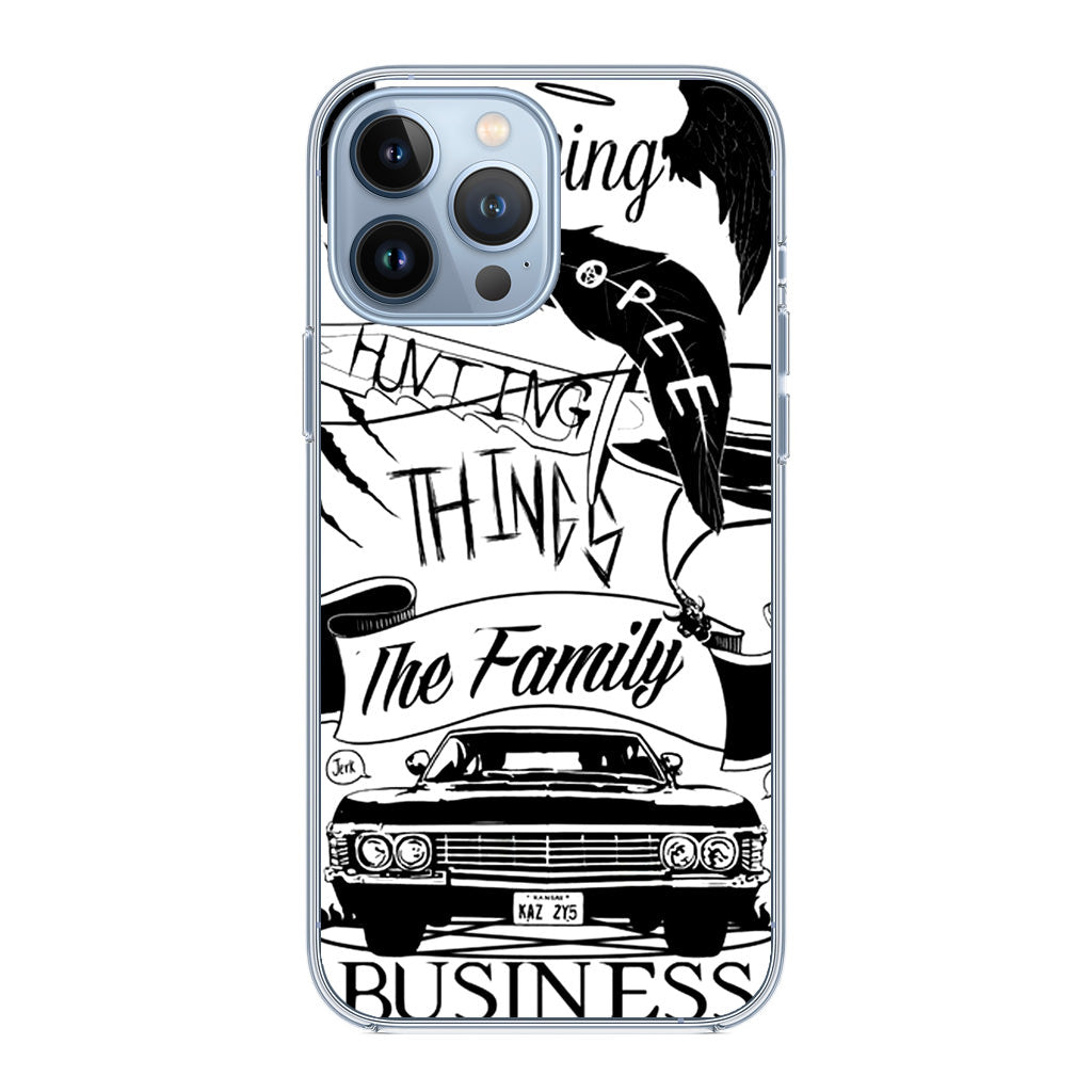 Supernatural Family Business Saving People iPhone 13 Pro / 13 Pro Max Case