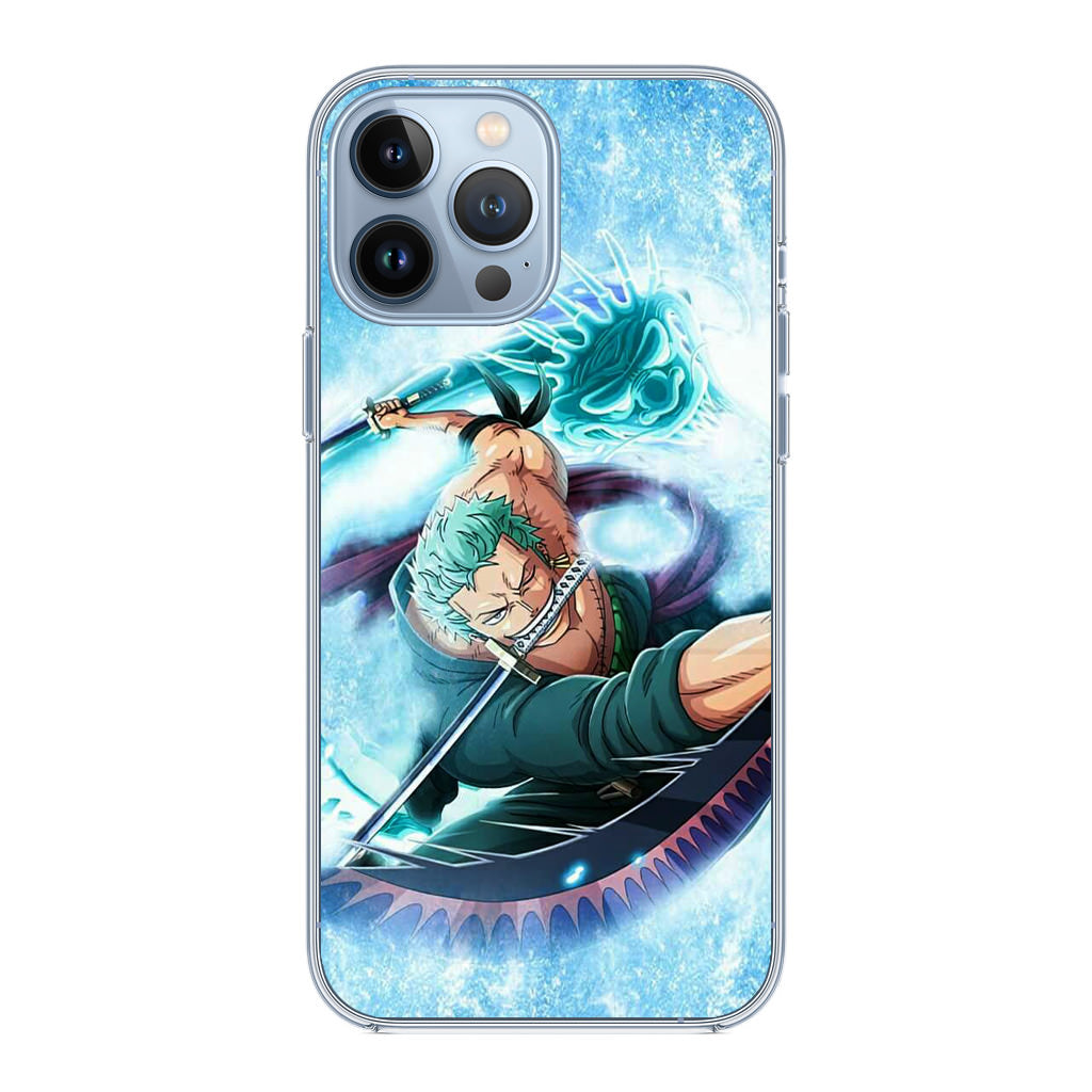Zoro The Dragon Swordsman iPhone 13 Pro / 13 Pro Max Case