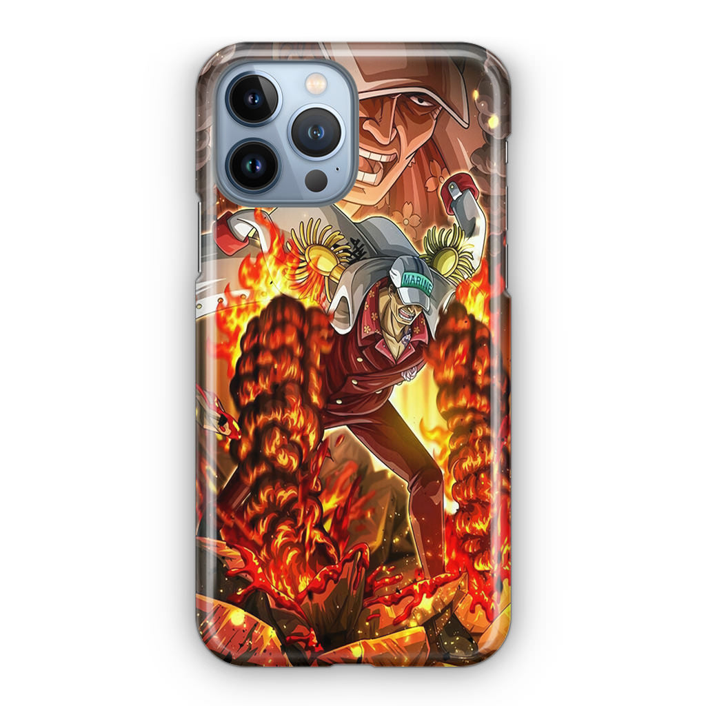 Akainu Exploding Volcano iPhone 13 Pro / 13 Pro Max Case