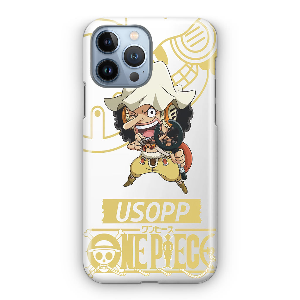 Chibi Usopp iPhone 13 Pro / 13 Pro Max Case